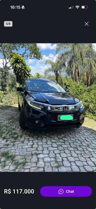 HONDA HR-V 1.5 16V TURBO GASOLINA TOURING 4P AUTOMÁTICO HONDA HR-V 1.5 16V TURBO GASOLINA TOURING 4P AUTOMÁTICO